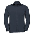 Bleu marine - Front - Russell - Chemise - Hommes