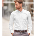 Blanc - Lifestyle - Russell - Chemise à manches longues sans repassage - Homme