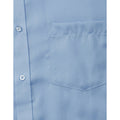 Bleu pâle - Back - Russell - Chemise à manches courtes sans repassage - Homme