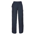 Bleu marine - Front - Russell - Pantalon de travail robuste, coupe régulière - Homme
