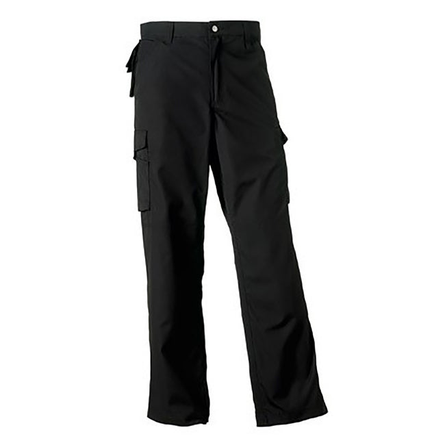 Noir - Side - Russell - Pantalon de travail robuste, coupe régulière - Homme