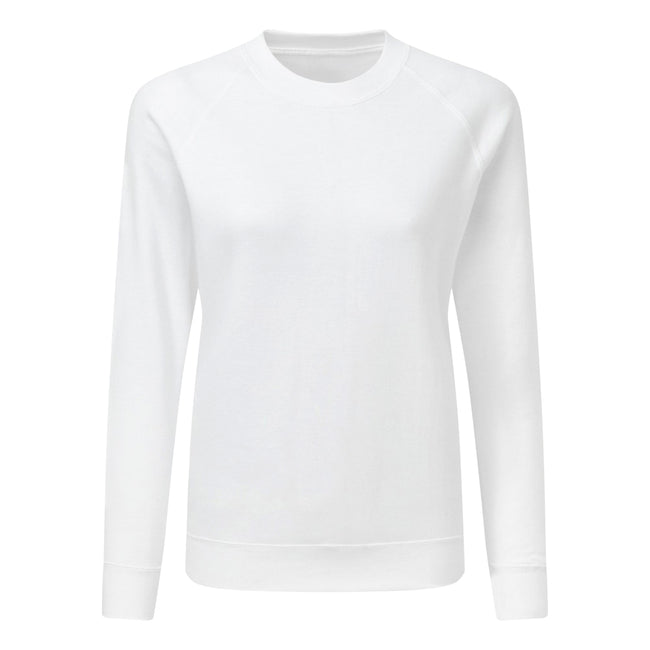 Blanc - Front - SG - Sweatshirt à manches longues - Femme