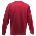 Rouge - Back - UCC - Sweatshirt uni épais - Adulte unisexe