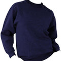 Bleu marine - Side - UCC - Sweatshirt uni épais - Adulte unisexe