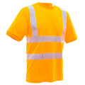 Orange haute visibilité - Front - T-shirt à manches courtes haute visibilité Yoko pour femme