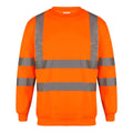 Orange Haute Visibilité - Front - Sweatshirt haute visibilité Yoko pour femme