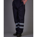 Bleu marine - Side - Yoko - Surpantalon de travail imperméable haute visibilité - Homme