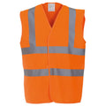 Orange - Front - Yoko - Gilet de sécurité haute visibilité - Mixte