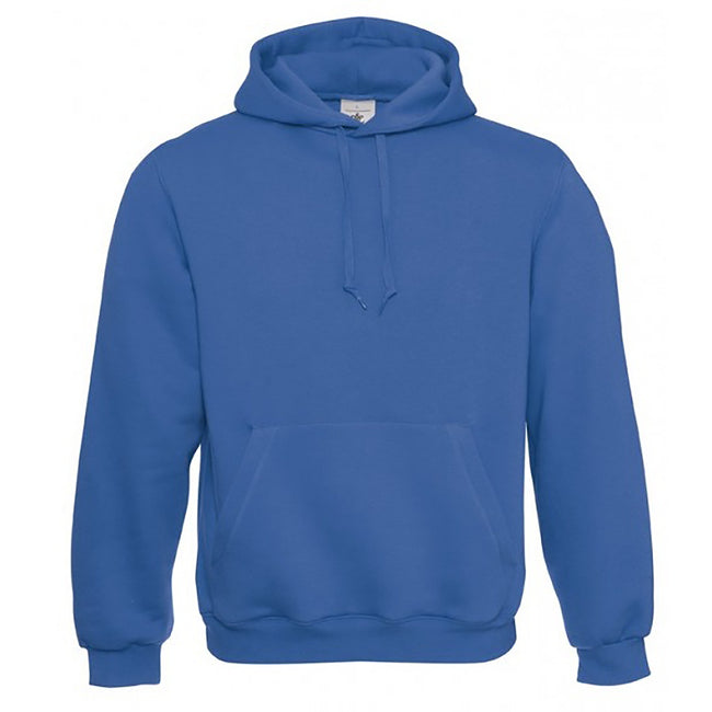 Bleu roi - Front - B&C - Sweatshirt à capuche - Hommes