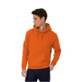 Orange foncé - Back - B&C - Sweatshirt à capuche - Hommes