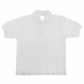 Blanc - Front - B&C Safran - Polo 100% coton - Enfant unisexe