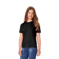 Noir - Back - T-shirt B&C Exact 150 pour enfant