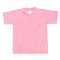 Rose pâle - Front - T-shirt à manches courtes B&C Exact 190 pour enfant
