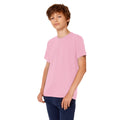 Rose pâle - Back - T-shirt à manches courtes B&C Exact 190 pour enfant