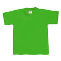Vert tendre - Front - T-shirt à manches courtes B&C Exact 190 pour enfant