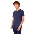 Bleu marine - Back - T-shirt à manches courtes B&C Exact 190 pour enfant