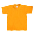 Or - Front - T-shirt à manches courtes B&C Exact 190 pour enfant