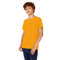 Or - Back - T-shirt à manches courtes B&C Exact 190 pour enfant