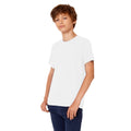 Blanc - Back - T-shirt à manches courtes B&C Exact 190 pour enfant
