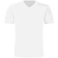 Blanc - Front - T-shirt à manches courtes Exact V-Neck pour homme