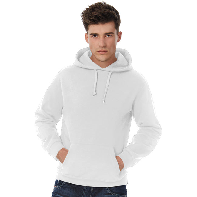 Blanc - Back - B&C - Sweatshirt à capuche - Femme
