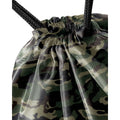 Camouflage jungle - Back - Bagbase - Sac de gym - 11 litres