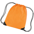 Orange fluo - Front - Bagbase - Sac de gym - 11 litres