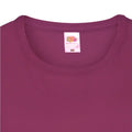 Bordeaux - Side - Fruit Of The Loom - T-shirt manches courtes - Femme