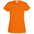 Orange - Front - Fruit Of The Loom - T-shirt manches courtes - Femme