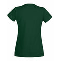 Vert bouteille - Back - Fruit Of The Loom - T-shirt manches courtes - Femme
