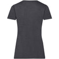 Gris foncé chiné - Back - Fruit Of The Loom - T-shirt manches courtes - Femme