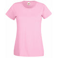 Rose clair - Front - Fruit Of The Loom - T-shirt manches courtes - Femme