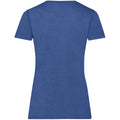 Bleu roi chiné - Back - Fruit Of The Loom - T-shirt manches courtes - Femme