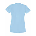 Bleu clair - Back - Fruit Of The Loom - T-shirt manches courtes - Femme