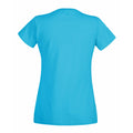Bleu vif - Back - Fruit Of The Loom - T-shirt manches courtes - Femme