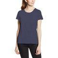 Bleu marine chiné - Back - Fruit Of The Loom - T-shirt manches courtes - Femme