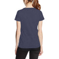 Bleu marine chiné - Side - Fruit Of The Loom - T-shirt manches courtes - Femme