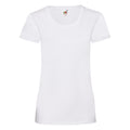 Blanc - Front - Fruit Of The Loom - T-shirt manches courtes - Femme