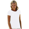 Blanc - Back - Fruit Of The Loom - T-shirt manches courtes - Femme