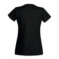 Noir - Back - Fruit Of The Loom - T-shirt à manches courtes - Femme