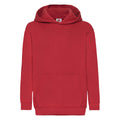 Rouge - Front - Fruit Of The Loom - Sweat à capuche - Unisexe