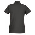 Anthracite - Back - Fruit of the Loom - Polo PREMIUM - Femme