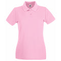 Rose clair - Front - Fruit of the Loom - Polo PREMIUM - Femme