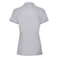 Gris chiné - Back - Fruit of the Loom - Polo PREMIUM - Femme