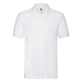 Blanc - Front - Fruit of the Loom - Polo PREMIUM - Femme