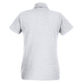 Gris clair chiné - Back - Fruit of the Loom - Polo PREMIUM - Femme