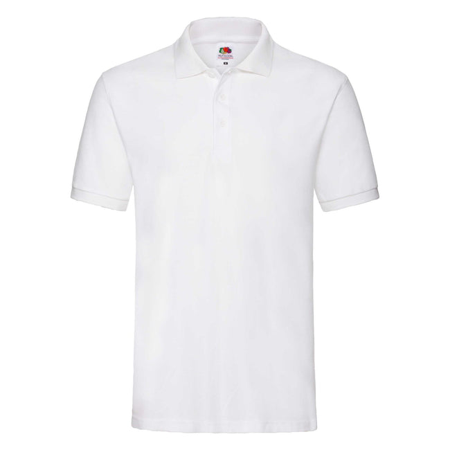 Blanc - Front - Fruit Of The Loom - Polo manches courtes - Homme