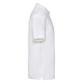 Blanc - Back - Fruit Of The Loom - Polo manches courtes - Homme