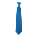 Bleu roi - Front - Cravate à clipser Yoko