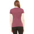 Bordeaux - Side - Bella - T-shirt à manches courtes - Femmes